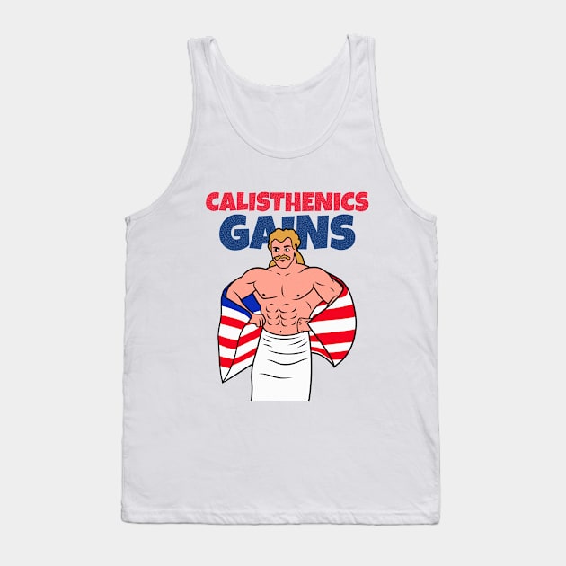 CALISTHENICS GAINS Tank Top by Thom ^_^